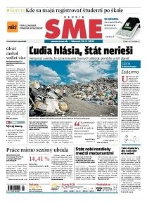 Obálka e-magazínu SME 21.5.2013