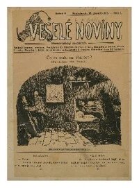 Obálka e-magazínu Veselé noviny  1/1913