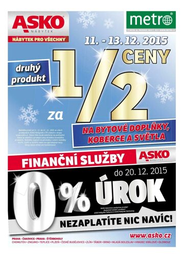 Obálka e-magazínu deník METRO 10.12.2015