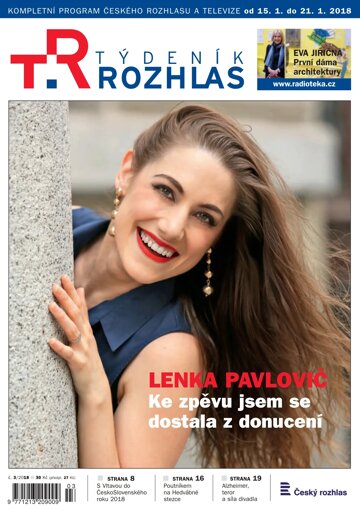 Obálka e-magazínu Týdeník Rozhlas 3/2018
