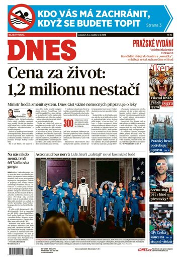 Obálka e-magazínu MF Dnes 4.8.2018