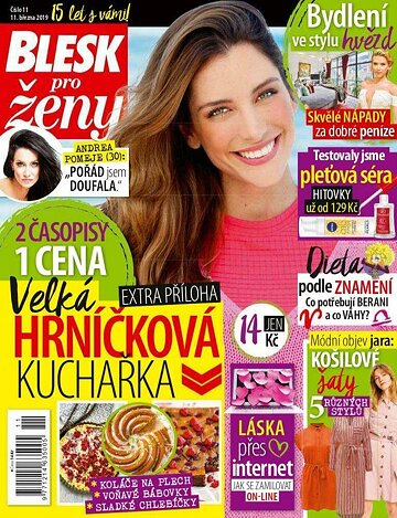 Obálka e-magazínu Blesk pro ženy 11/2019