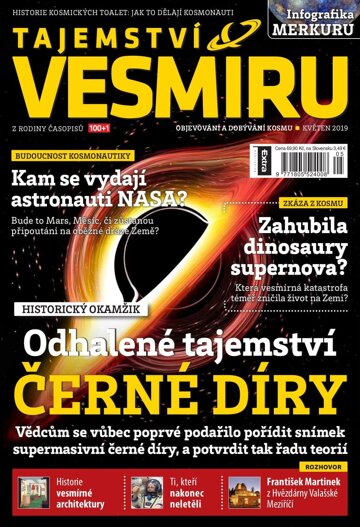 Obálka e-magazínu Tajemství Vesmíru 5/2019