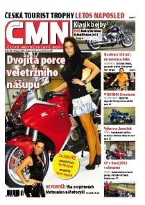 Obálka e-magazínu ČESKÉ MOTOCYKLOVÉ NOVINY 10/2011