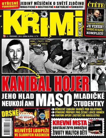 Obálka e-magazínu Krimi revue 12/15