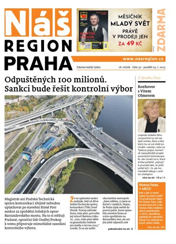 Obálka e-magazínu Náš Region - Praha 30/2023