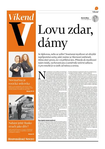 Obálka e-magazínu Hospodářské noviny - příloha Víkend 039 - 23.2.2024 Víkend