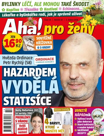 Obálka e-magazínu AHA! pro ženy 14/2024