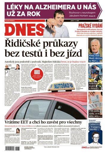 Obálka e-magazínu MF Dnes 7.2.2025