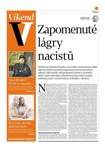 Obálka e-magazínu Hospodářské noviny - příloha Víkend 084 - 2.5.2025 Víkend