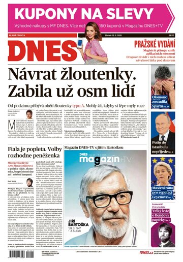 Obálka e-magazínu MF Dnes 15.5.2025