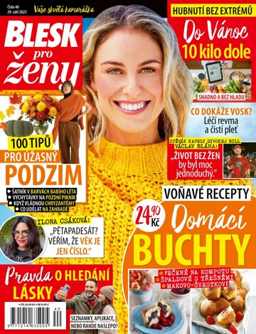 Obálka e-magazínu Blesk pro ženy 40/2025