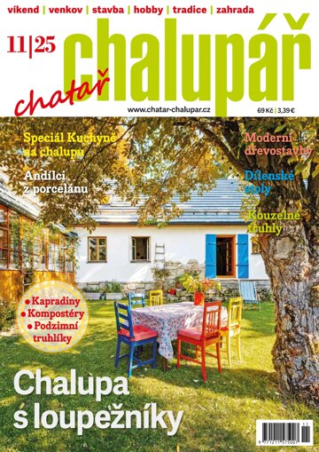 Obálka e-magazínu Chatař Chalupář 11/2025