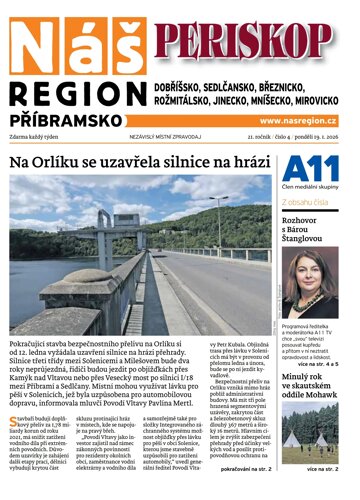 Obálka e-magazínu Náš Region - Příbramsko 4/2026