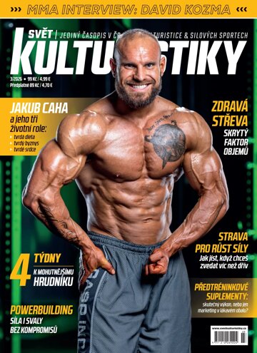Obálka e-magazínu Svět Kulturistiky 3/2026