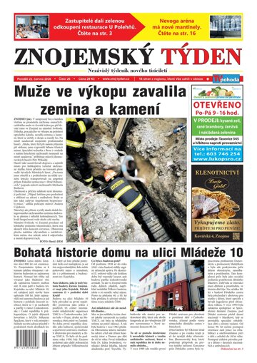 Obálka e-magazínu Znojemský týden 26/2026