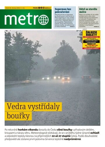Obálka e-magazínu deník METRO 30.6.2026