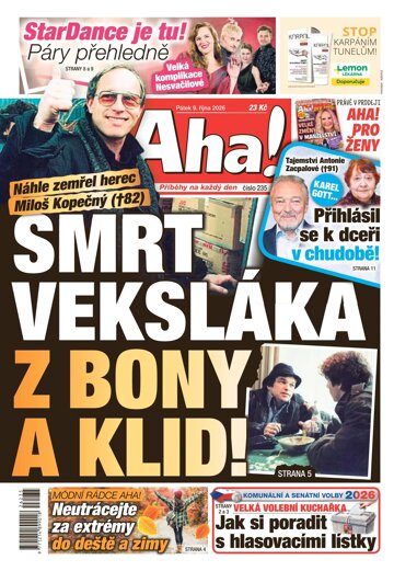 Obálka e-magazínu AHA! 9.10.2026