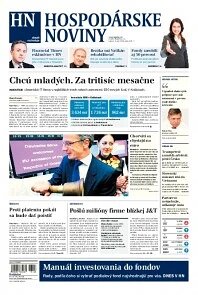 Obálka e-magazínu Hospodárske noviny 2.7.2013