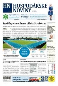 Obálka e-magazínu Hospodárske noviny 09.01.2014