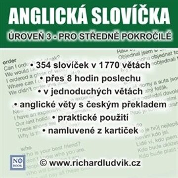 Obálka audioknihy Anglická slovíčka - úroveň 3 pro středně pokročilé