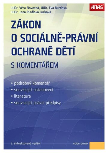 Obálka e-magazínu Zákon o sociálně-právní ochraně dětí s komentářem 2016