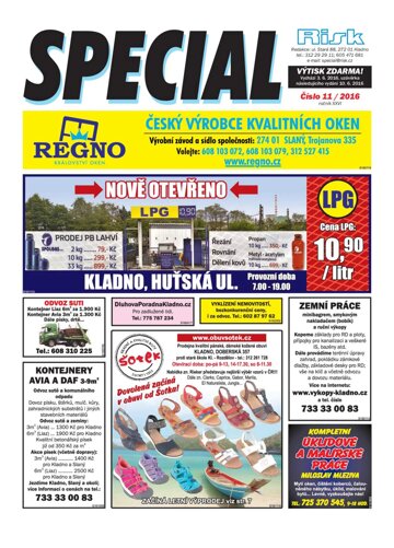 Obálka e-magazínu Special 11/2016