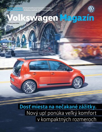 Obálka e-magazínu VW Magazín jeseň 2016