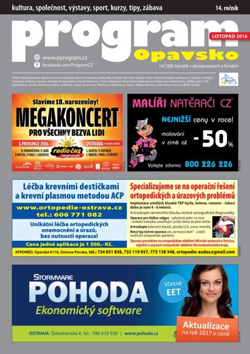 Obálka e-magazínu Program OP 11-2016