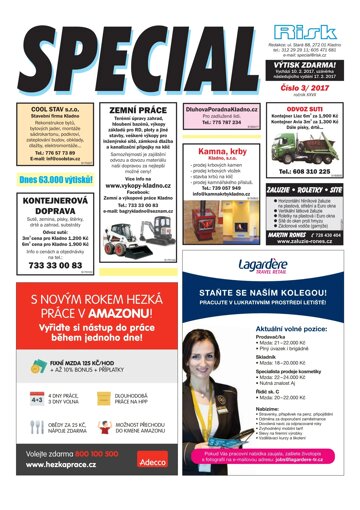 Obálka e-magazínu Special 3/2017