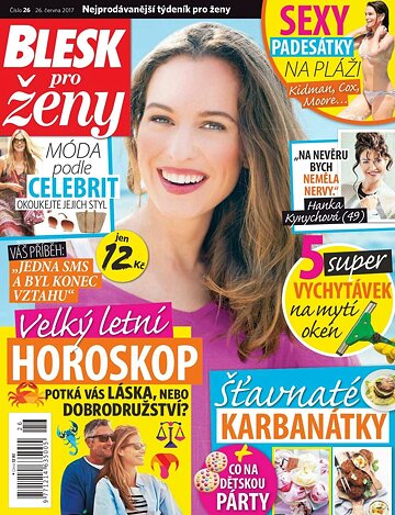 Obálka e-magazínu Blesk pro ženy 26.6.2017