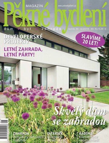 Obálka e-magazínu Pěkné bydlení 5/2018