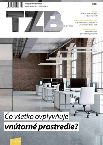 Obálka e-magazínu TZB HAUSTECHNIK 2/2018