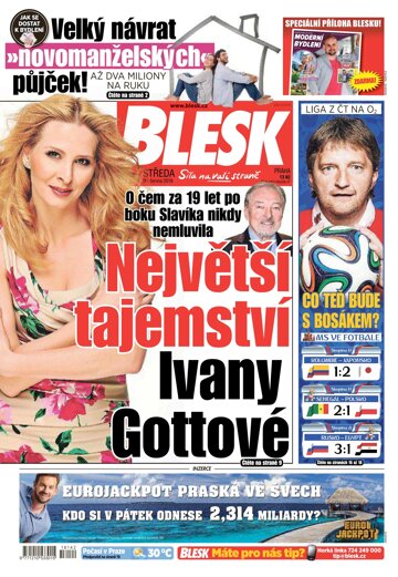 Obálka e-magazínu Blesk 20.6.2018