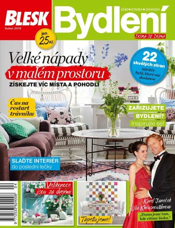 Obálka e-magazínu Blesk Bydlení 4/2019