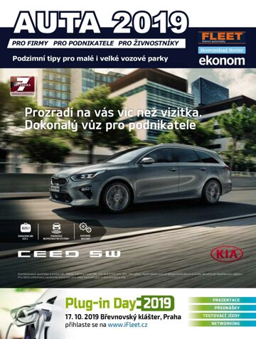 Obálka e-magazínu Ekonom 40 - 3.10.2019 příloha Fleet