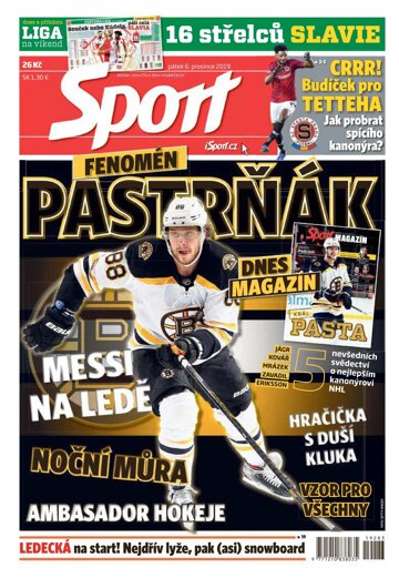 Obálka e-magazínu Sport 6.12.2019