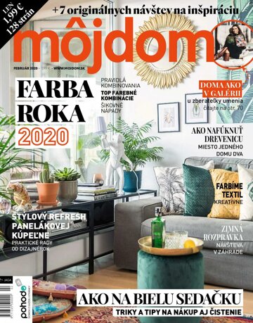 Obálka e-magazínu Môj dom 2/2020