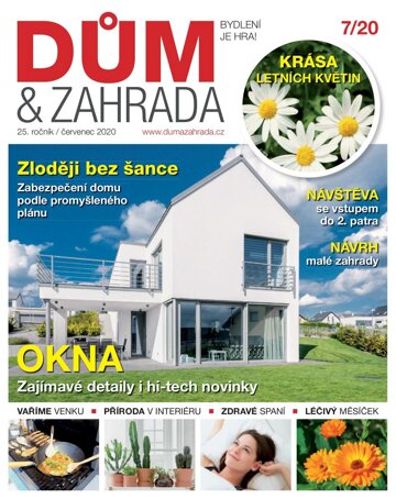Obálka e-magazínu Dům a zahrada 7/2020