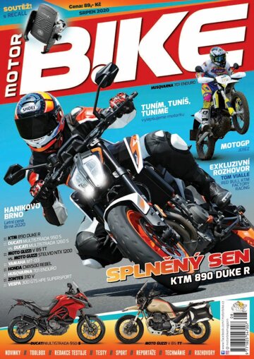 Obálka e-magazínu Motorbike 8/2020