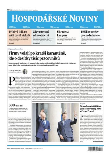 Obálka e-magazínu Hospodářské noviny 003 - 5.1.2022