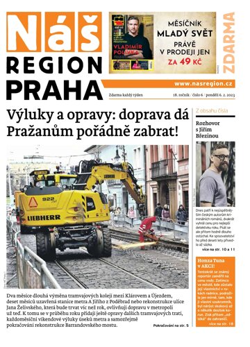 Obálka e-magazínu Náš Region - Praha 6/2023