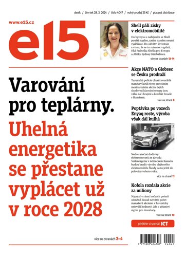 Obálka e-magazínu E15 28.3.2024