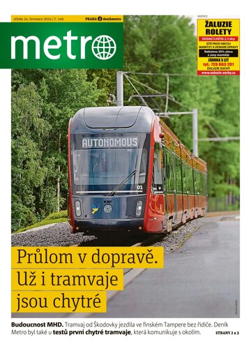 Obálka e-magazínu deník METRO 24.7.2024