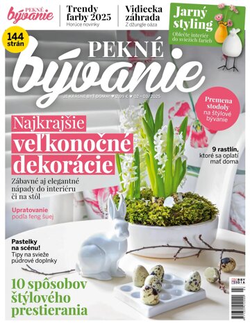 Obálka e-magazínu Pekné bývanie