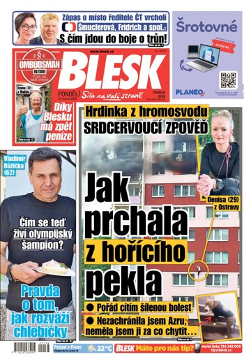 Obálka e-magazínu Blesk 16.6.2025