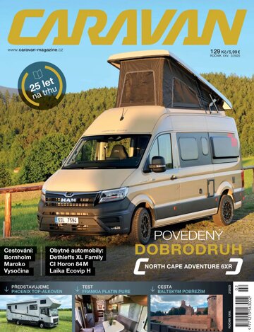 Obálka e-magazínu Caravan 2/2025