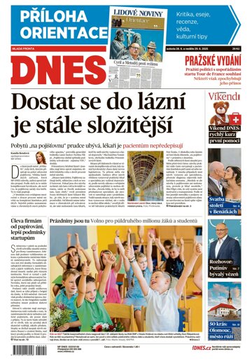 Obálka e-magazínu MF Dnes 28.6.2025