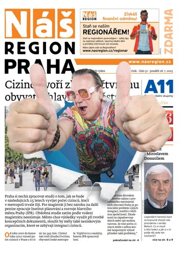 Obálka e-magazínu Náš Region - Praha 31/2025