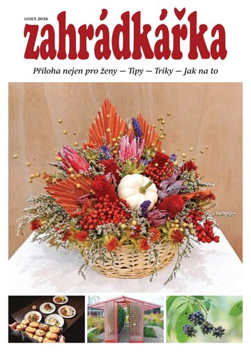 Obálka e-magazínu Zahrádkářka 01/2026